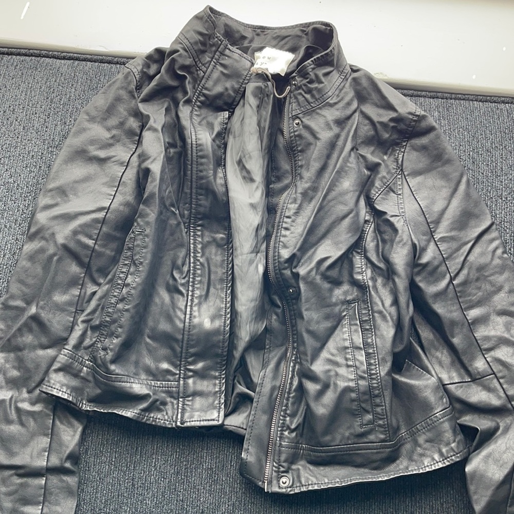 Leather jacket